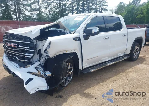 2023 GMC Sierra 1500 4Wd Short Box Slt from USA, damaged, VIN 3GTUUDED5PG155237